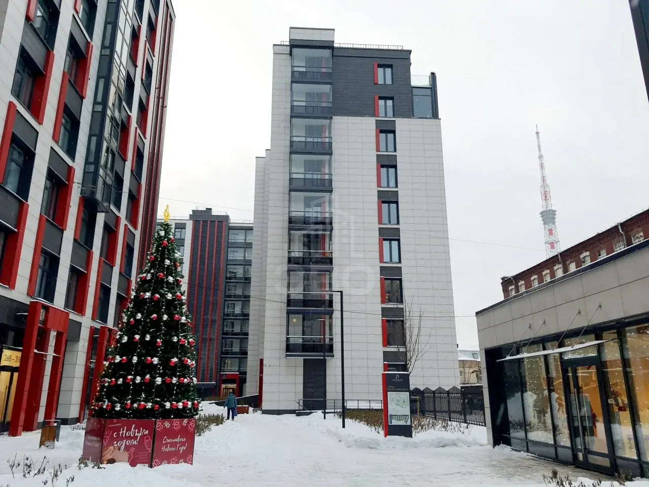 однокомнатная квартира в Санкт-Петербурге по адресу: Александра Матросова ул., 1, к 1