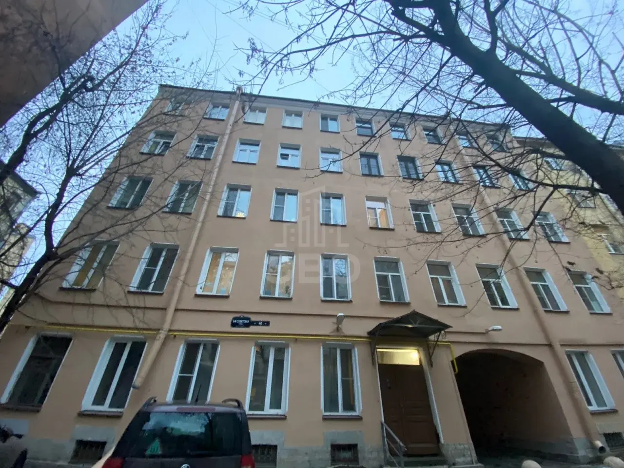 двухкомнатная квартира в Санкт-Петербурге по адресу: 8-я Советская ул., 40