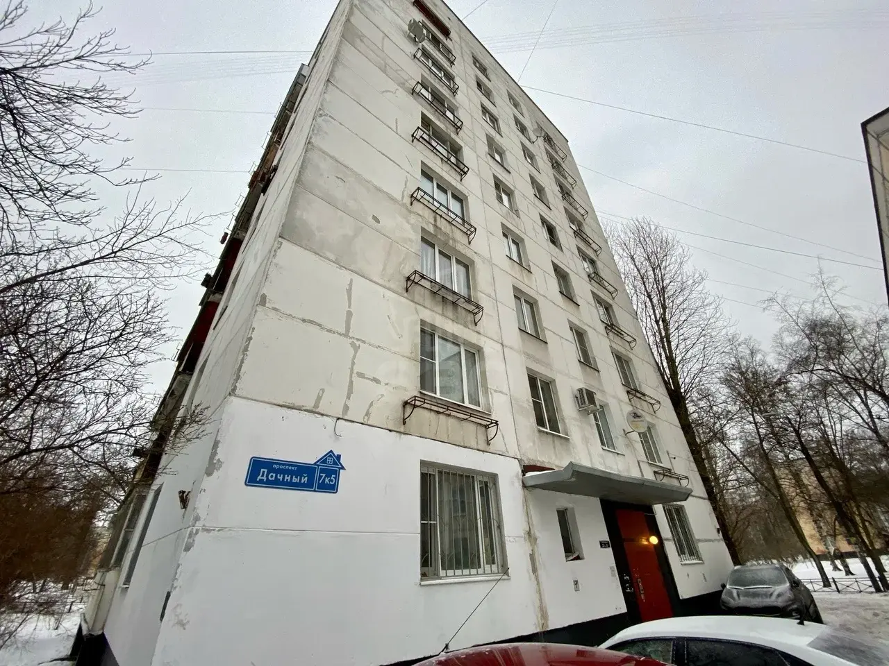 двухкомнатная квартира в Санкт-Петербурге по адресу: Дачный проспект, 7, к 5, литера А