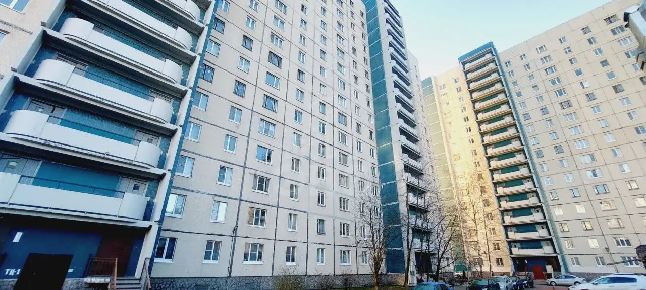 однокомнатная квартира в Санкт-Петербурге по адресу: Комендантский проспект, 22, к 2