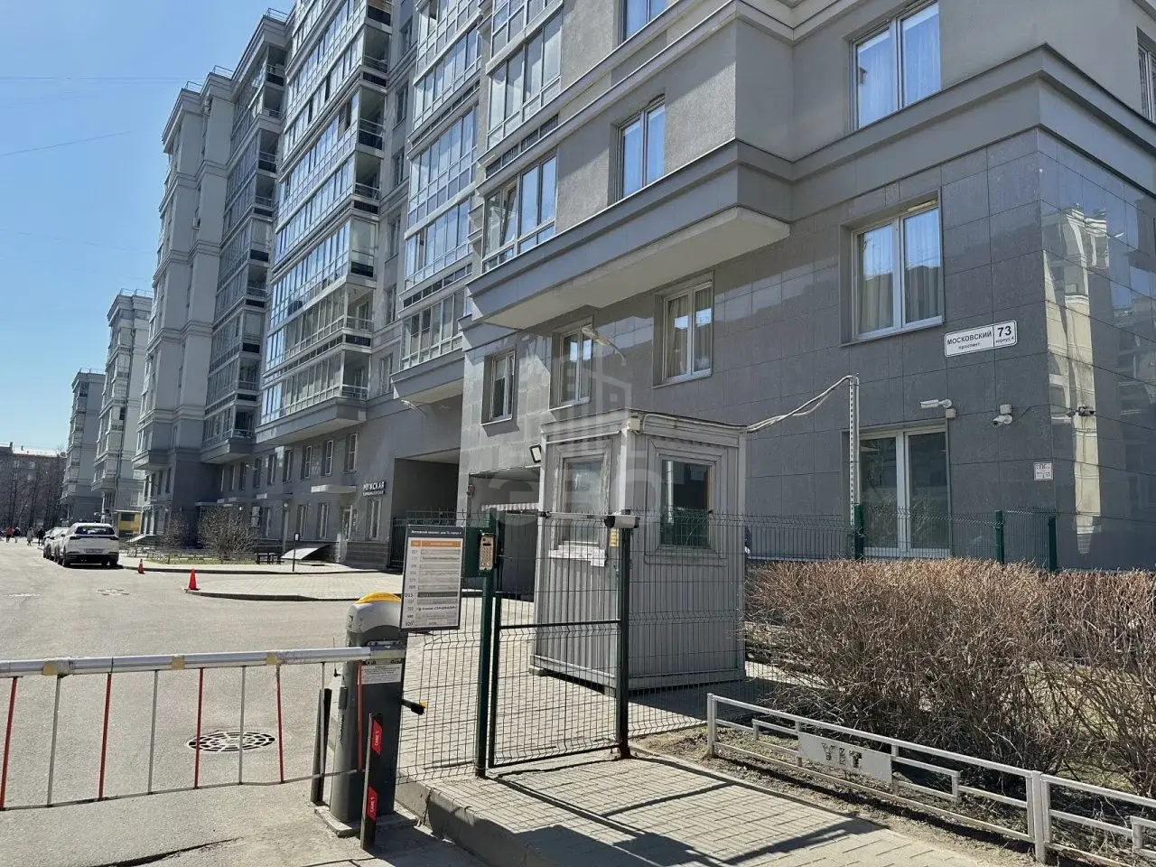 двухкомнатная квартира в Санкт-Петербурге по адресу: Московский проспект, 73, к 4