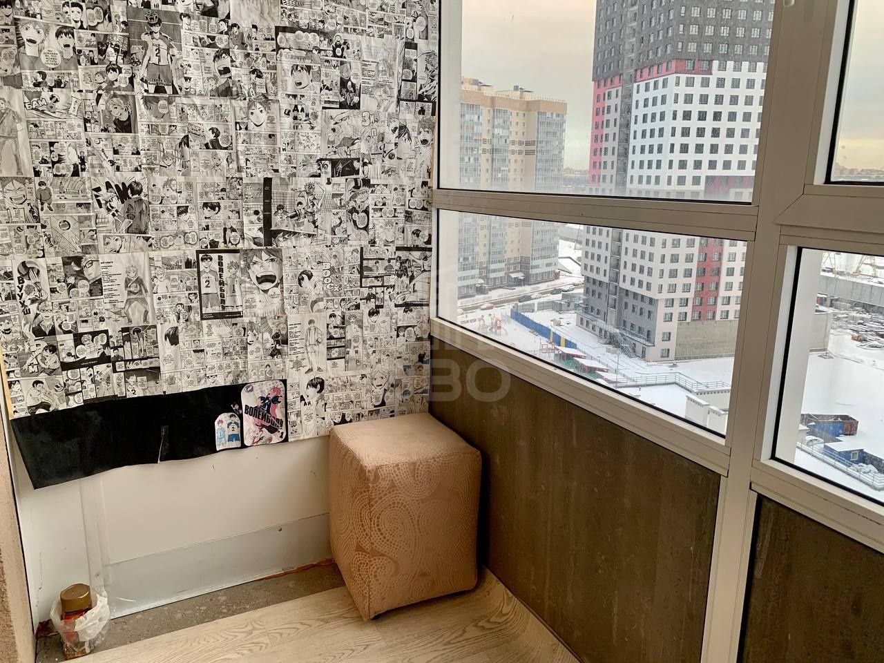 однокомнатная квартира в Санкт-Петербурге по адресу: Заречная ул, 19, к 1