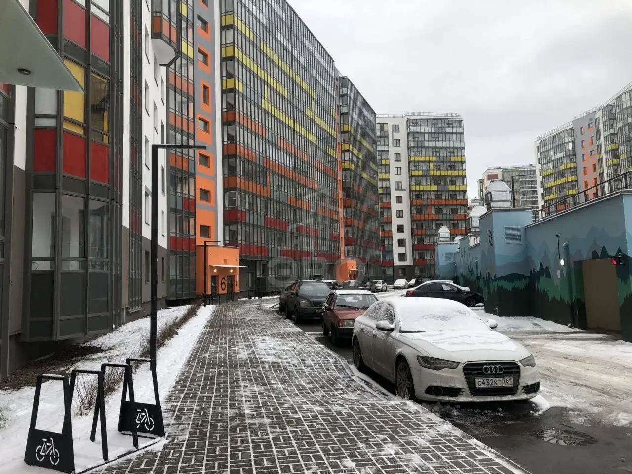 однокомнатная квартира в Санкт-Петербурге по адресу: Старорусский проспект, 13, к 1