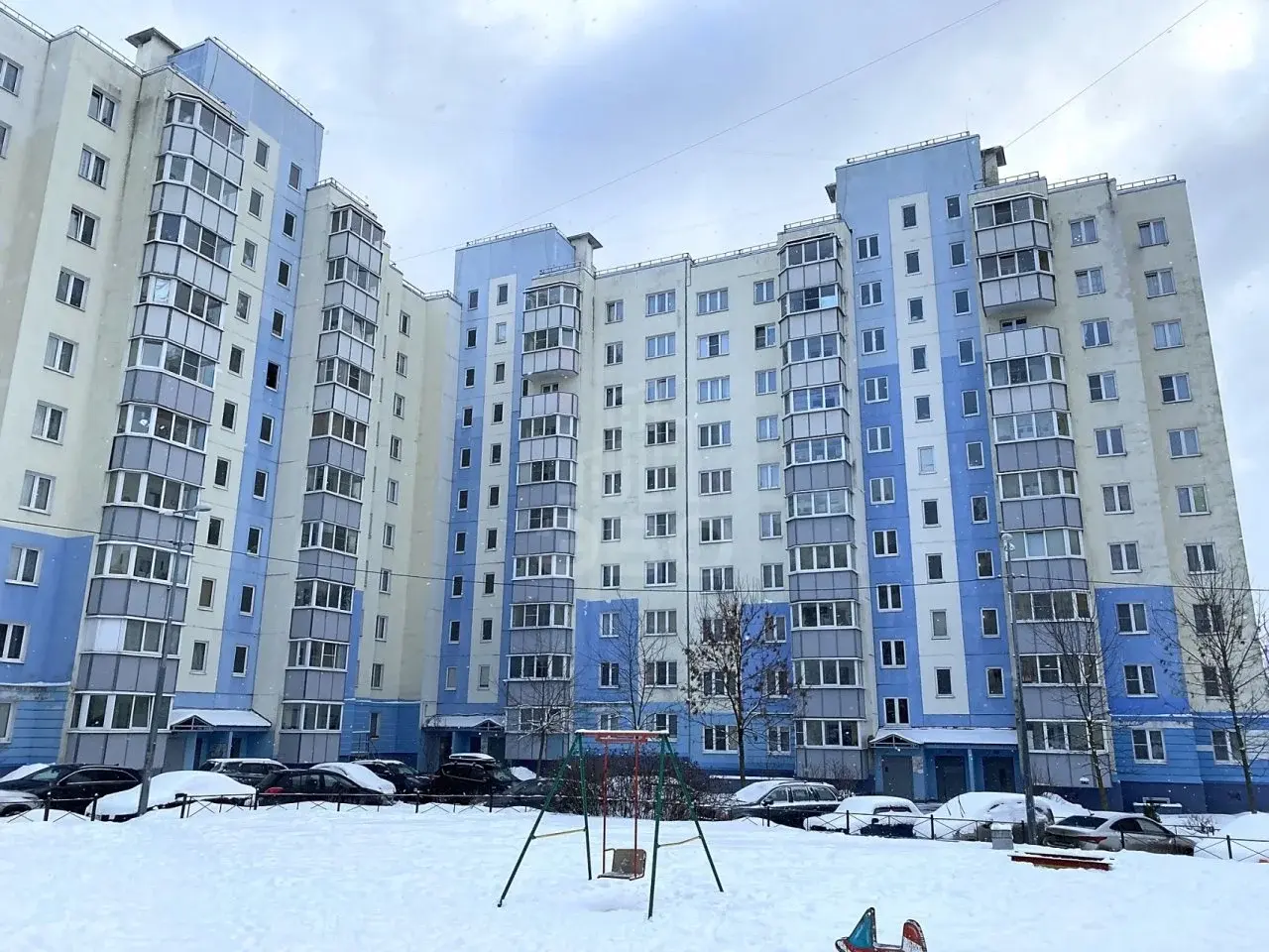 двухкомнатная квартира в Санкт-Петербурге по адресу: Юкковское  ш., 6, к 6