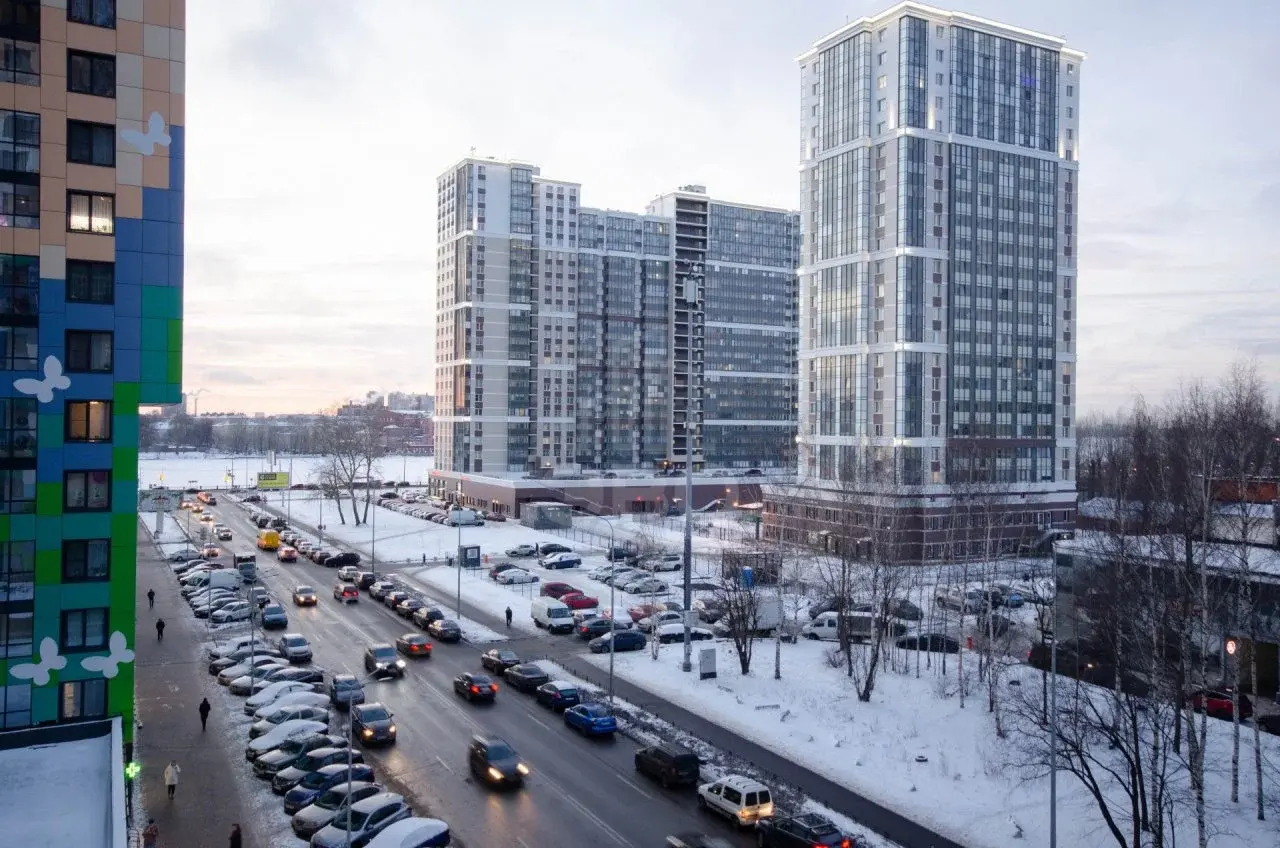 двухкомнатная квартира в Санкт-Петербурге по адресу: Крыленко ул., 1, к 1, литера 3