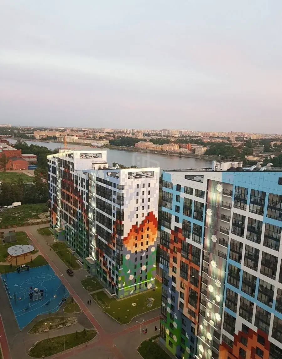 двухкомнатная квартира в Санкт-Петербурге по адресу: Крыленко ул., 1, к 1, литера 3