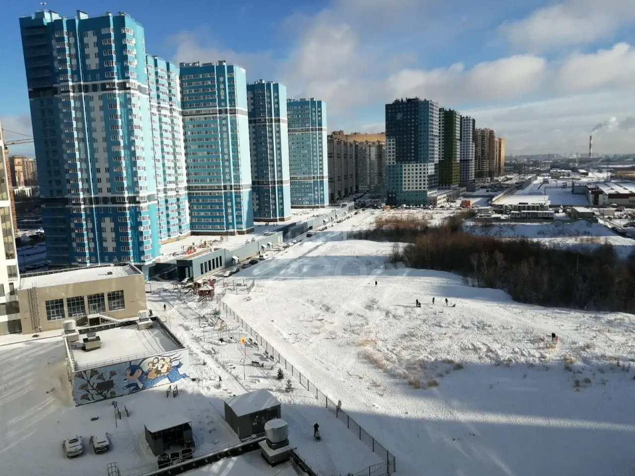 однокомнатная квартира в Санкт-Петербурге по адресу: Заречная ул., 13, к 4