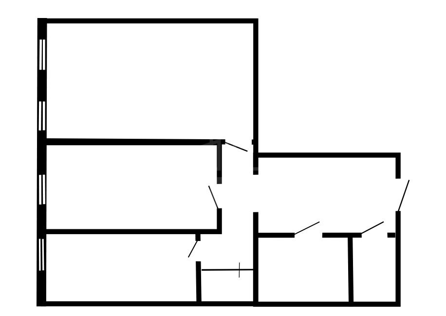 двухкомнатная квартира в Санкт-Петербурге по адресу: Климов пер., 3