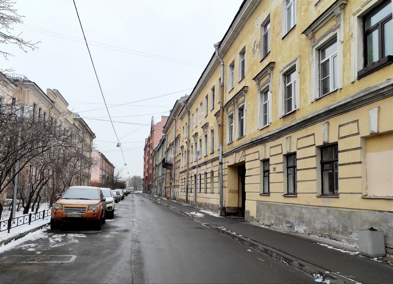 двухкомнатная квартира в Санкт-Петербурге по адресу: Климов пер., 3