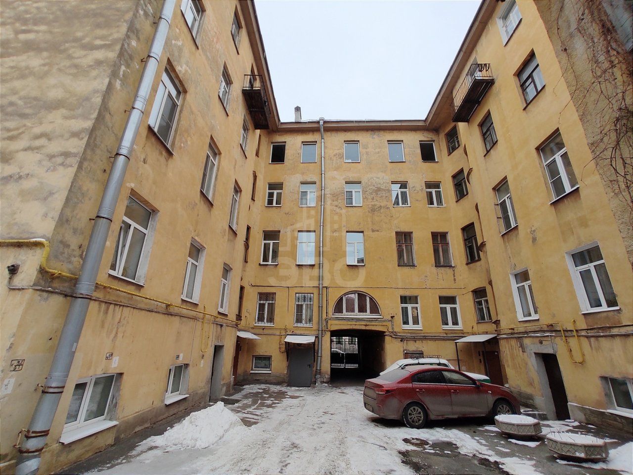 двухкомнатная квартира в Санкт-Петербурге по адресу: Климов пер., 3