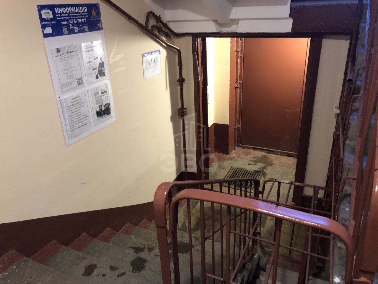 однокомнатная квартира в Санкт-Петербурге по адресу: Ушинского ул., 23, к 1