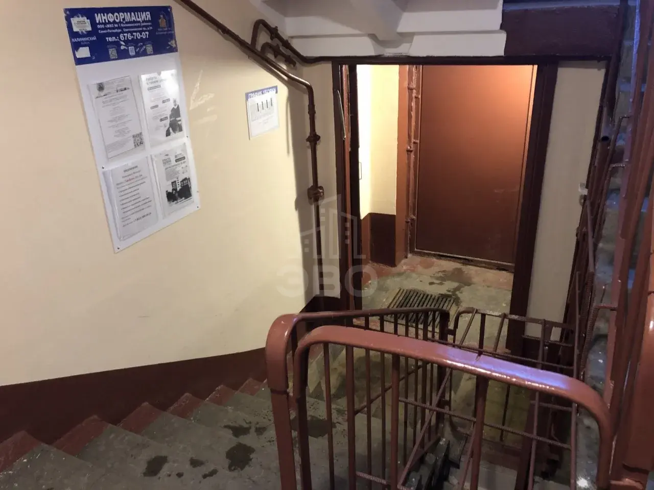 однокомнатная квартира в Санкт-Петербурге по адресу: Ушинского ул., 23, к 1