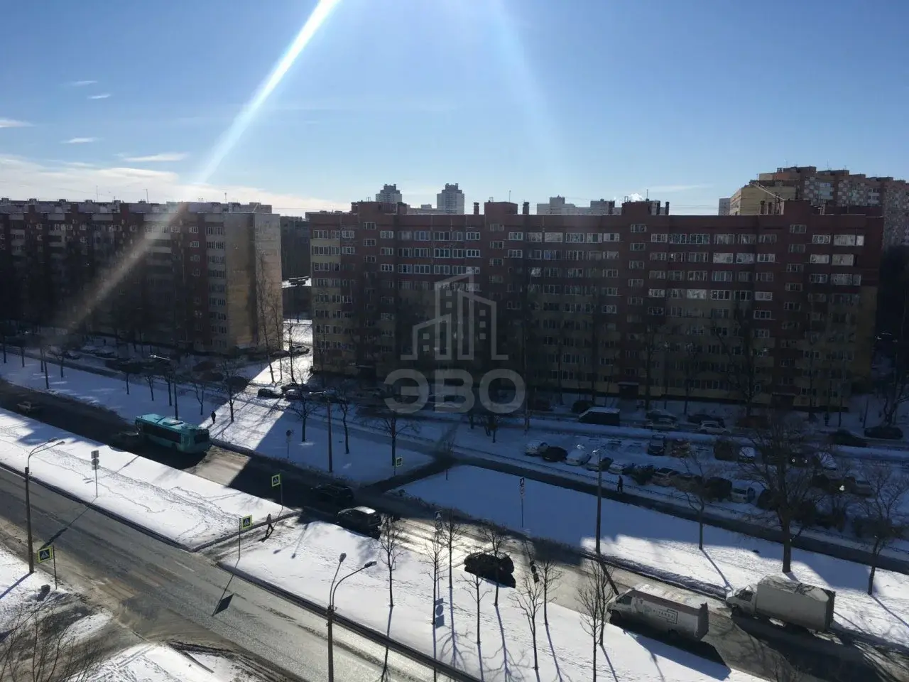 трехкомнатная квартира в Санкт-Петербурге по адресу: Маршала Захарова ул., 22, к 1