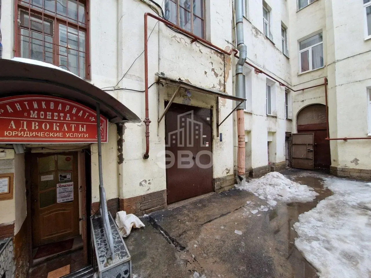 двухкомнатная квартира в Санкт-Петербурге по адресу: Средний В.О. проспект, 49, литера А