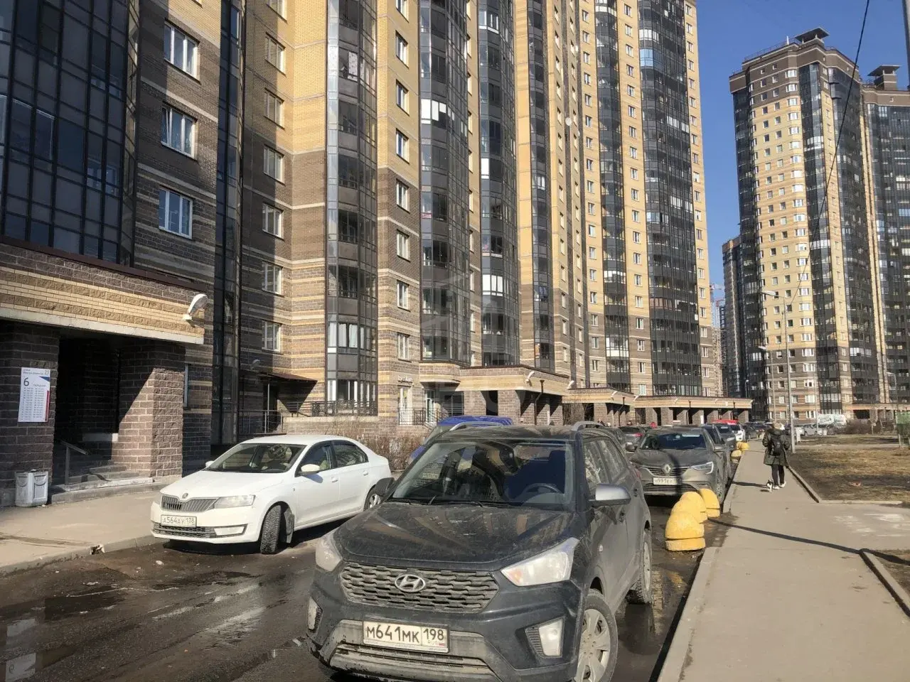 однокомнатная квартира в Санкт-Петербурге по адресу: Федора Абрамова ул., 23, к 1