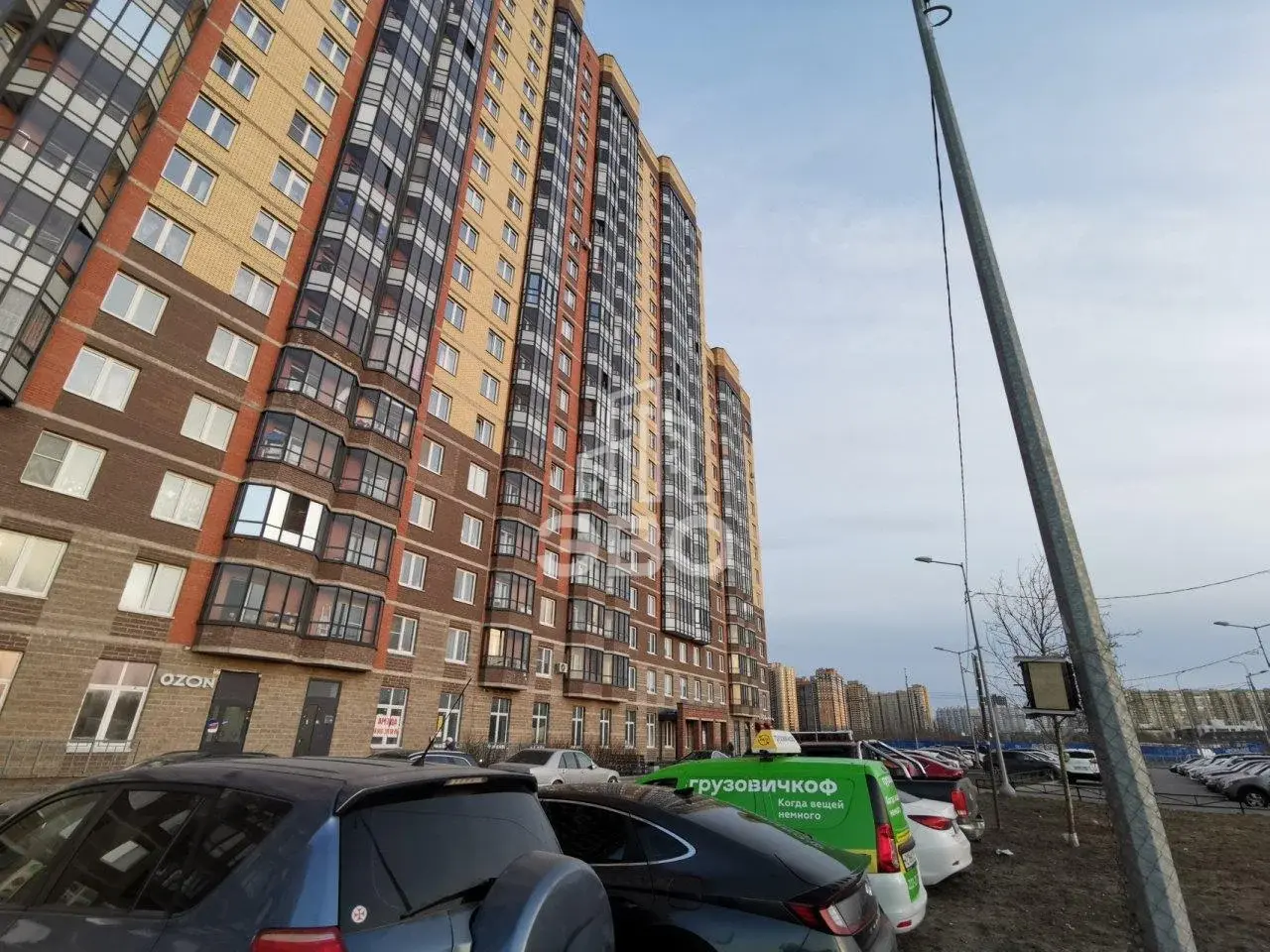 однокомнатная квартира в Санкт-Петербурге по адресу: Заречная ул., 33
