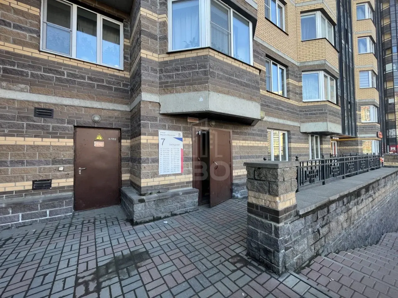 двухкомнатная квартира в Санкт-Петербурге по адресу: Фёдора Абрамова ул., 8, к 1