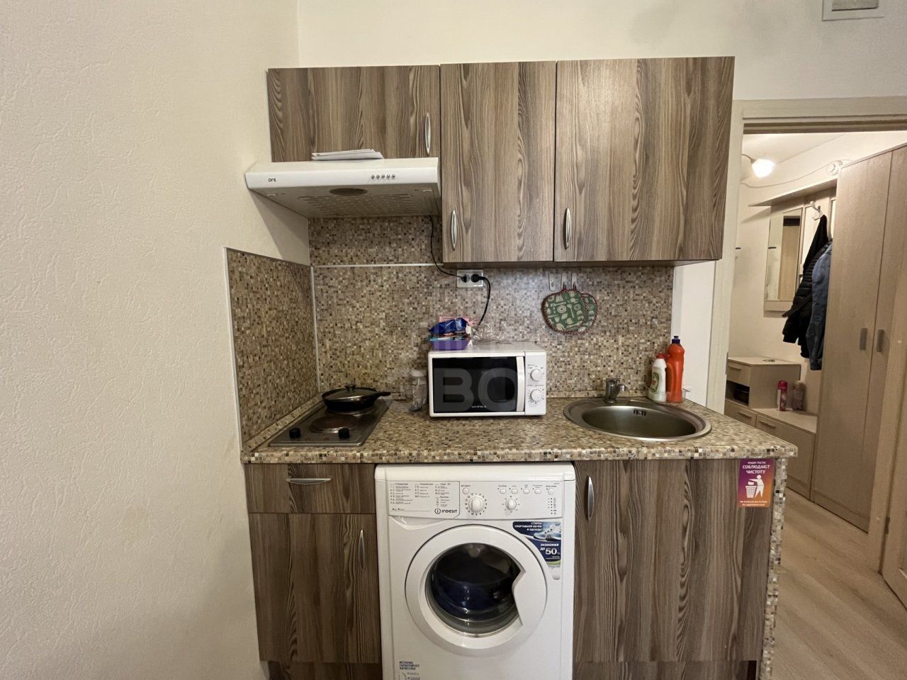 однокомнатная квартира в Санкт-Петербурге по адресу: Парашютная ул., 38, к 1