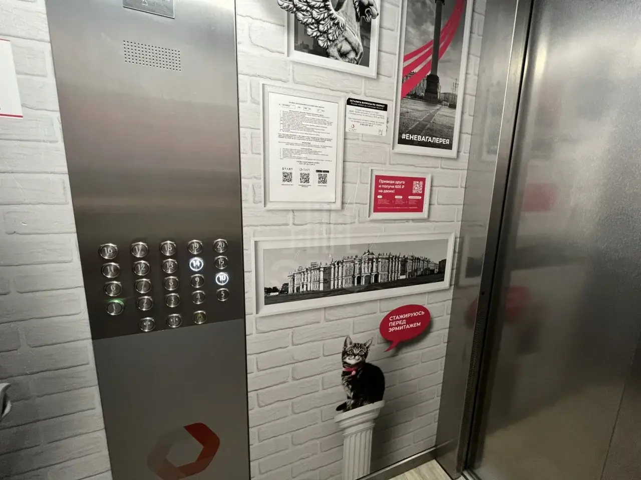 однокомнатная квартира в Санкт-Петербурге по адресу: Толубеевский проезд, 8, к 2