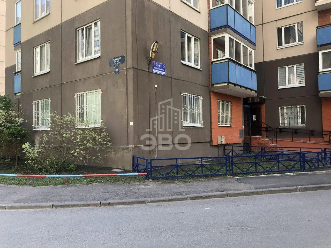 однокомнатная квартира в Санкт-Петербурге по адресу: Рыбацкий проспект, 35, к 3