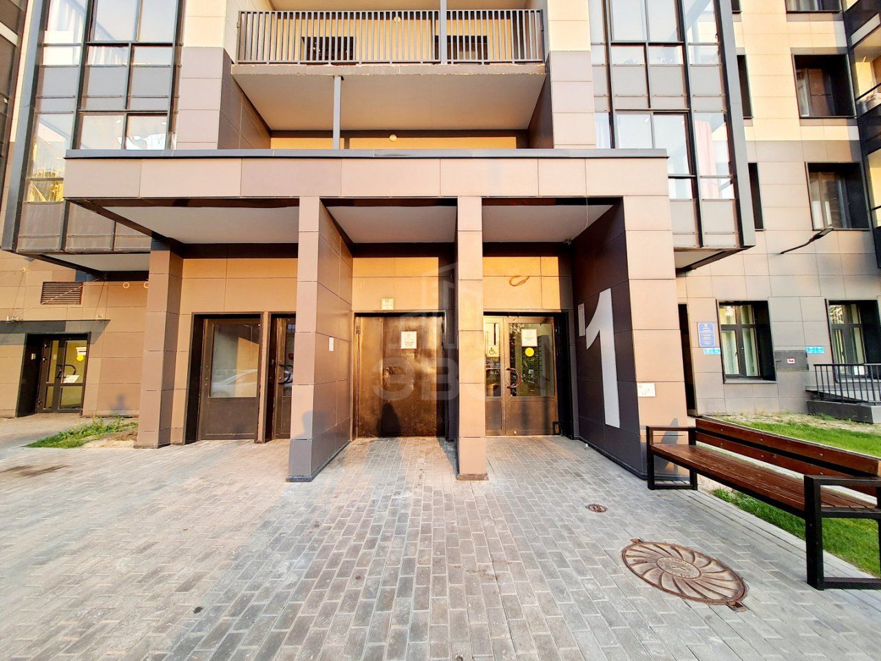 однокомнатная квартира в Санкт-Петербург по адресу: 1-й Предпортовый проезд, 15, строение 1