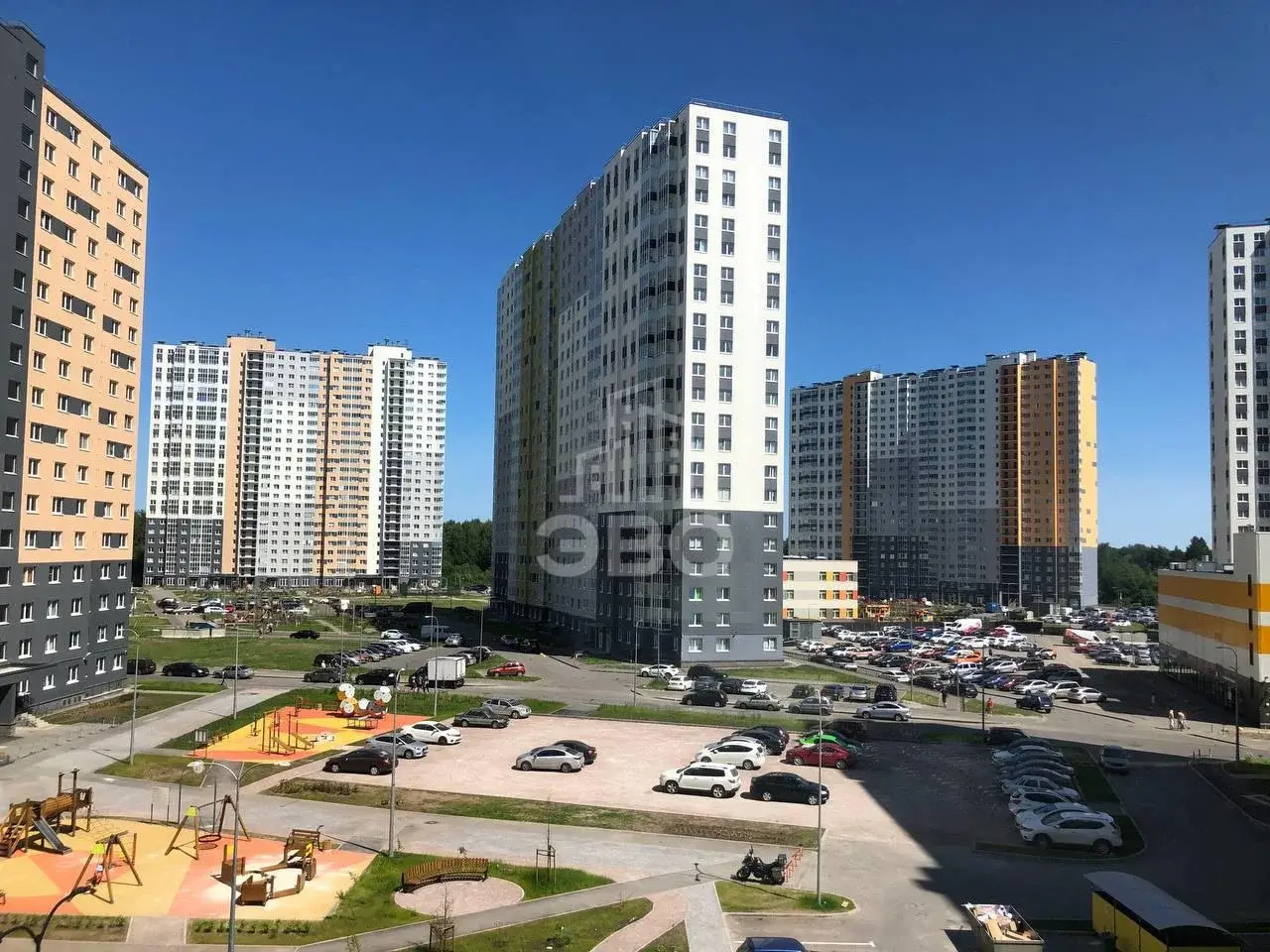 двухкомнатная квартира в Санкт-Петербурге по адресу: Муринская дорога., 25, к 1