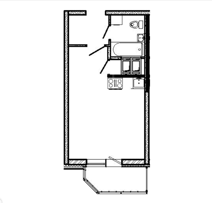 студия в Санкт-Петербург по адресу: Русановская ул., 19, к 1, литера А