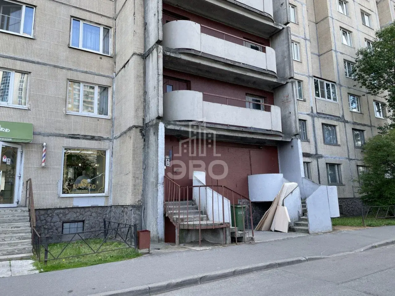 двухкомнатная квартира в Санкт-Петербурге по адресу: Коллонтай ул., 21, к 1