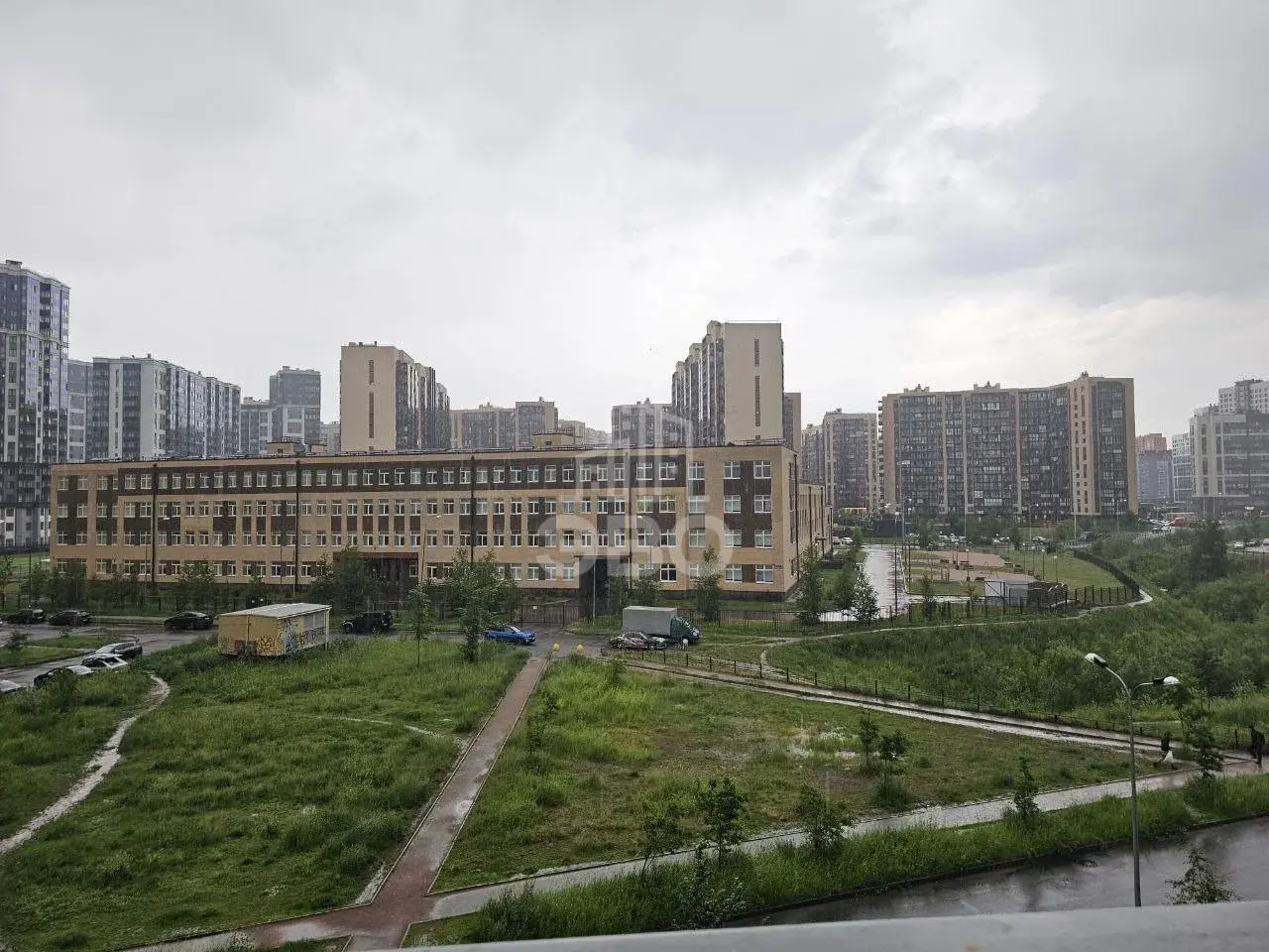 однокомнатная квартира в Санкт-Петербурге по адресу: Охтинская аллея, 12