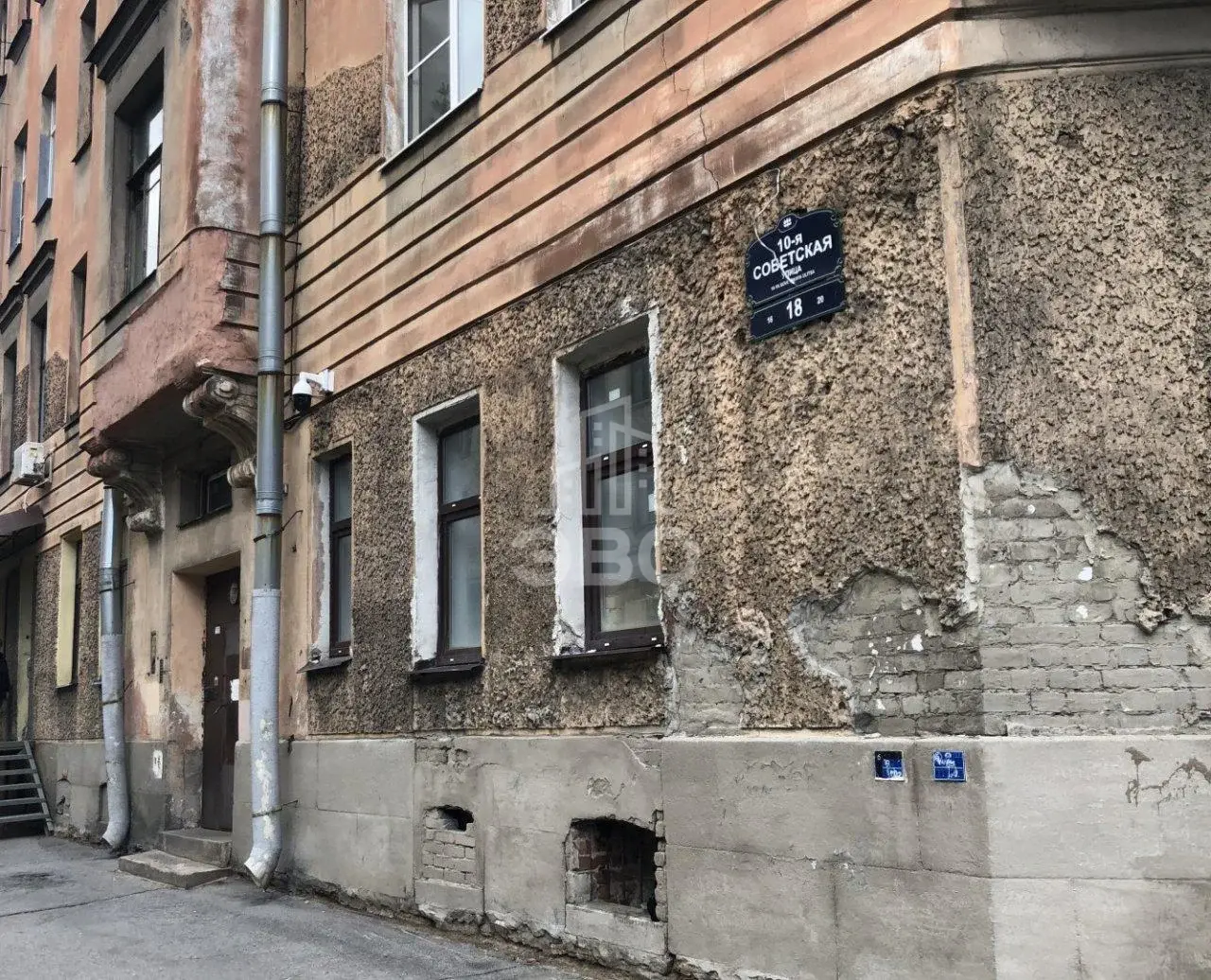 комната в Санкт-Петербурге по адресу: Кирилловская ул., 18