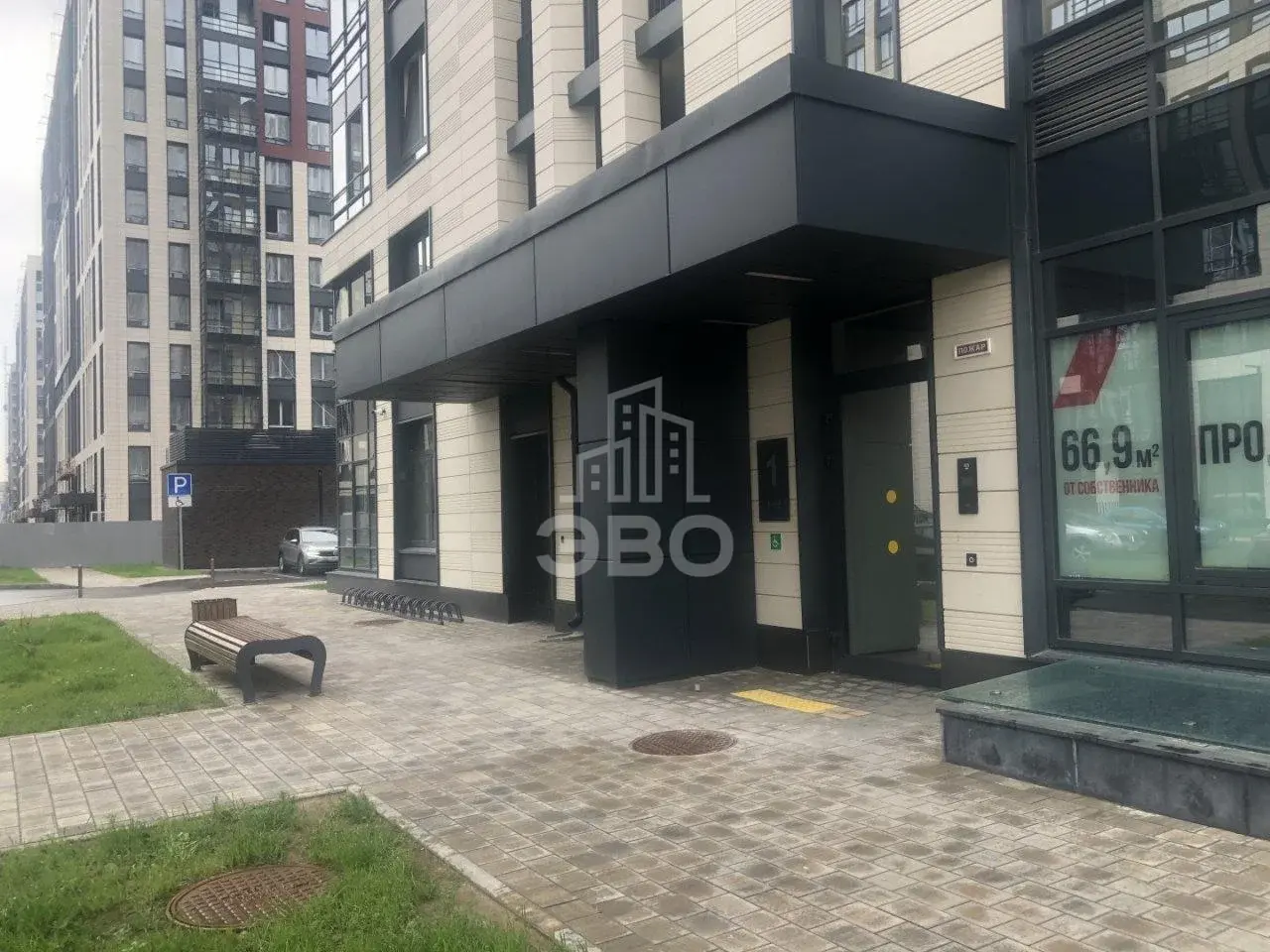 двухкомнатная квартира в Санкт-Петербурге по адресу: Вазаский пер., 3, строение 1