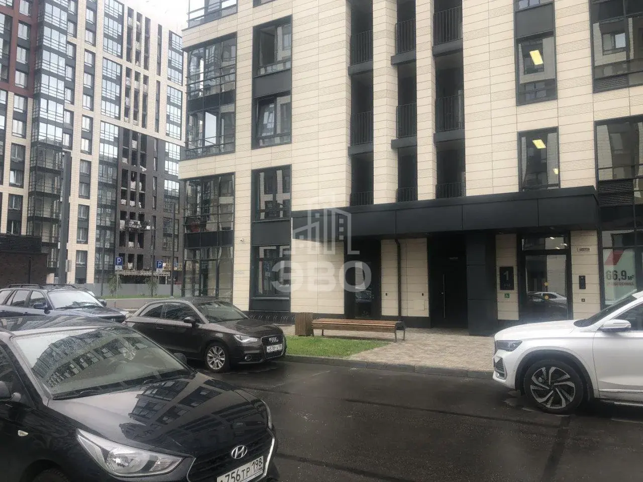 двухкомнатная квартира в Санкт-Петербурге по адресу: Вазаский пер., 3, строение 1