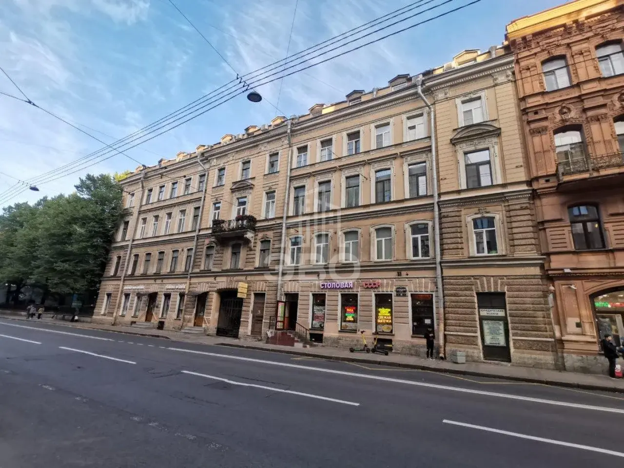 двухкомнатная квартира в Санкт-Петербурге по адресу: Загородный проспект, 40, литера А