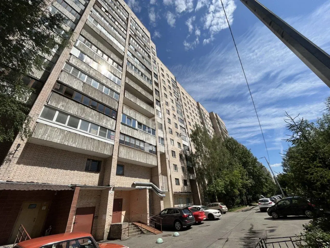 двухкомнатная квартира в Санкт-Петербурге по адресу: Просвещения проспект, 87, к 1