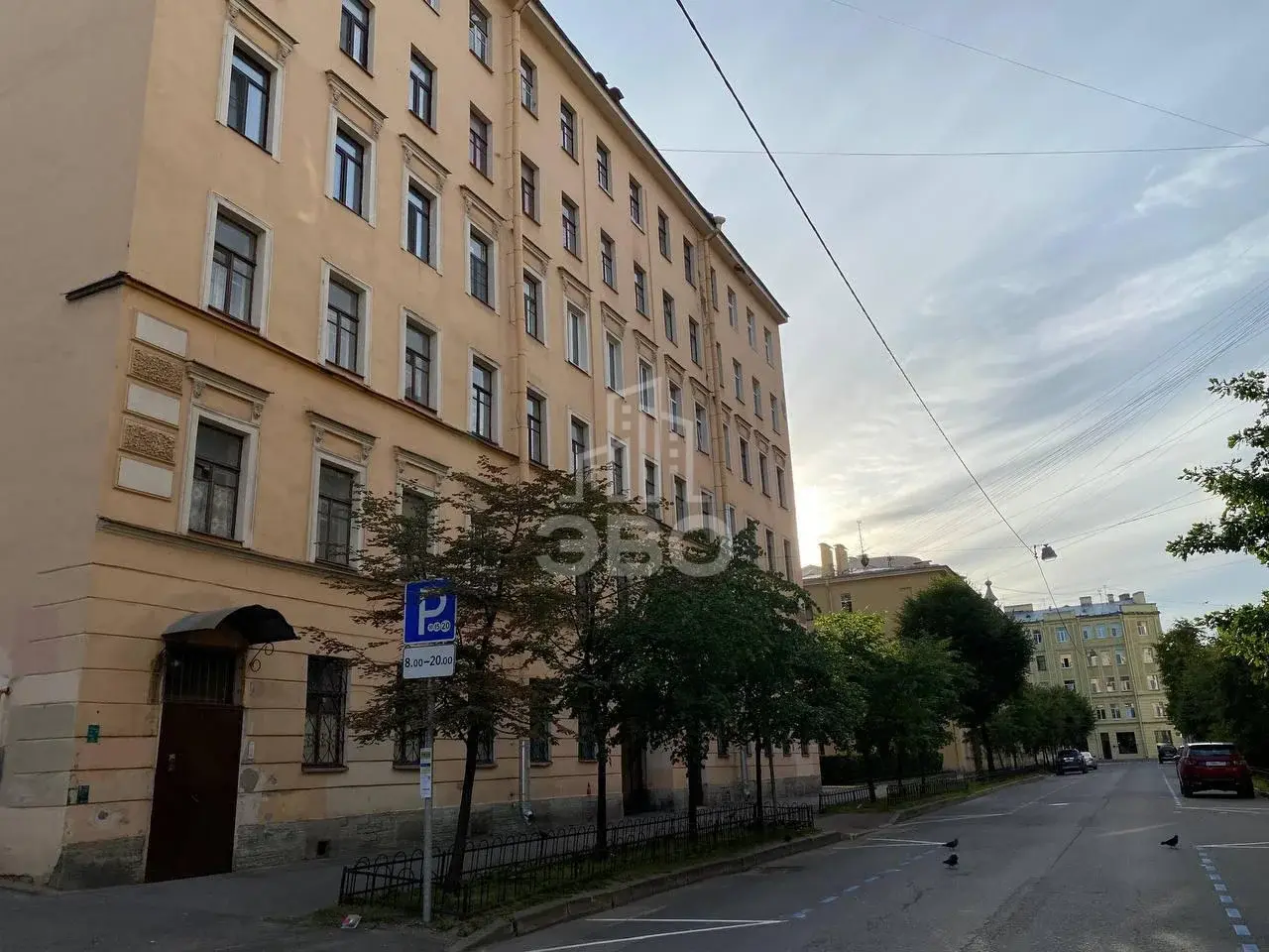 двухкомнатная квартира в Санкт-Петербурге по адресу: Пудожская ул., 4а