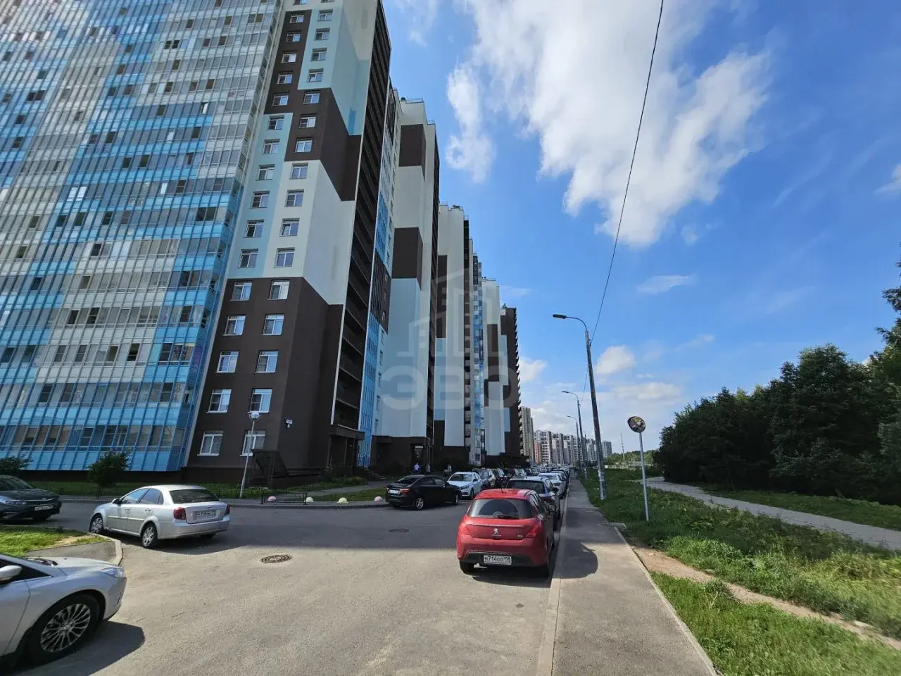 однокомнатная квартира в Санкт-Петербурге по адресу: Арцеуловская аллея, 23, к 1
