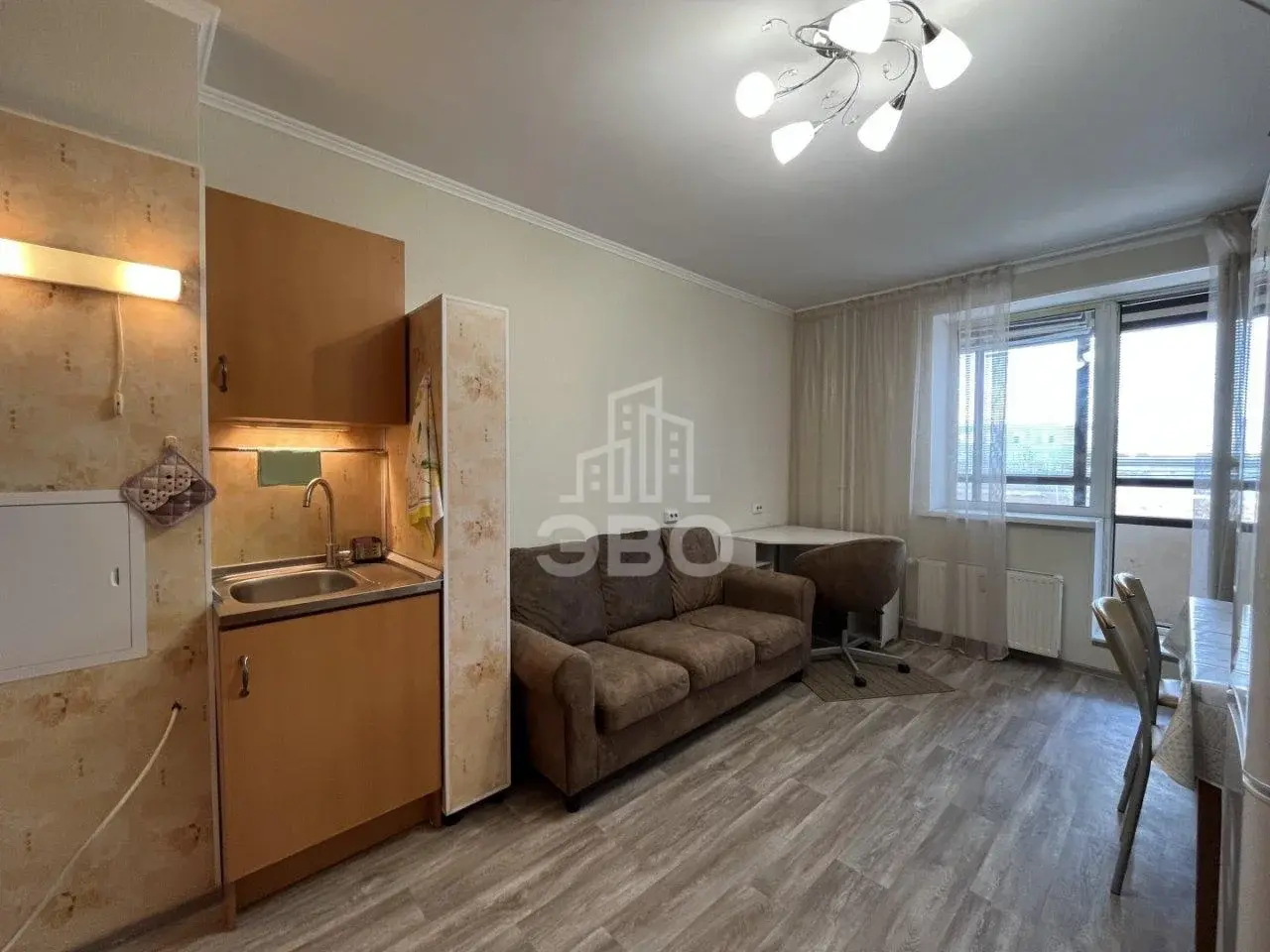 однокомнатная квартира в Санкт-Петербурге по адресу: Фёдора Абрамова ул., 8