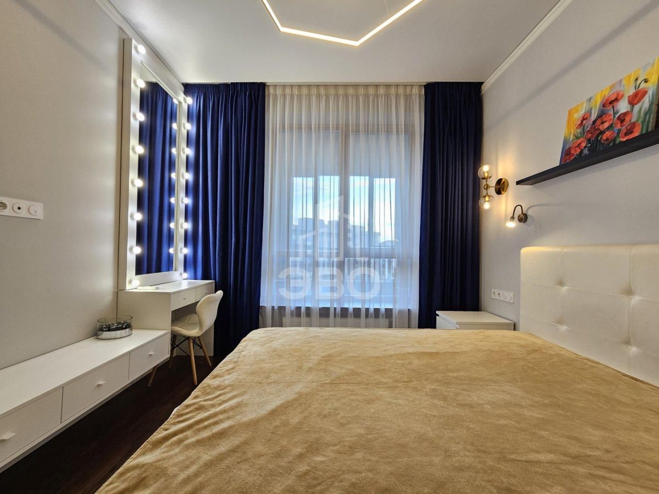 двухкомнатная квартира в Санкт-Петербурге по адресу: Ушаковская наб., 3, к 2