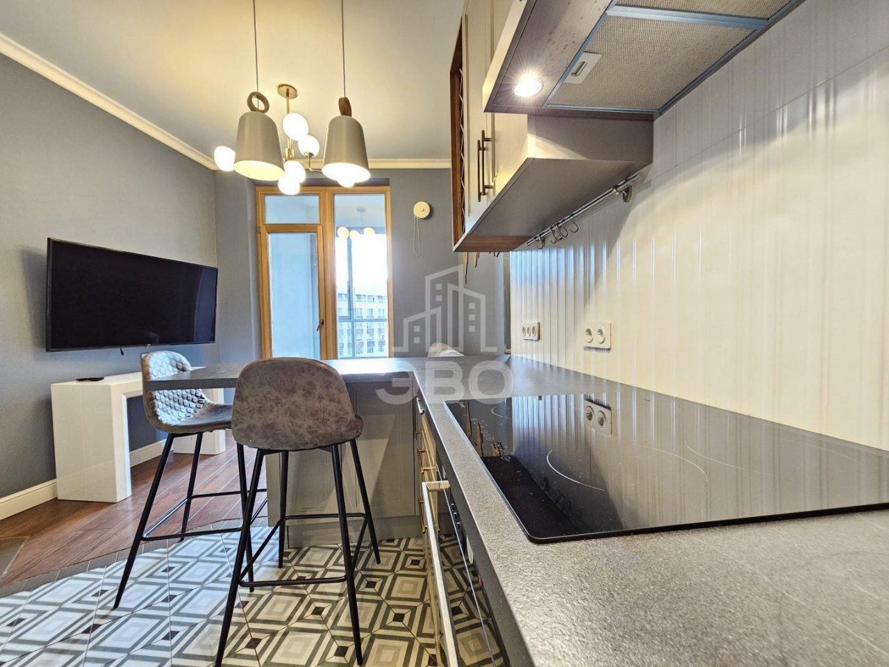 двухкомнатная квартира в Санкт-Петербурге по адресу: Ушаковская наб., 3, к 2