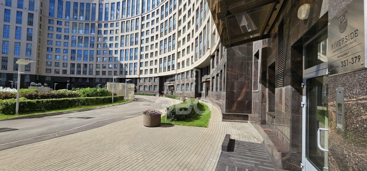 двухкомнатная квартира в Санкт-Петербурге по адресу: Ушаковская наб., 3, к 2