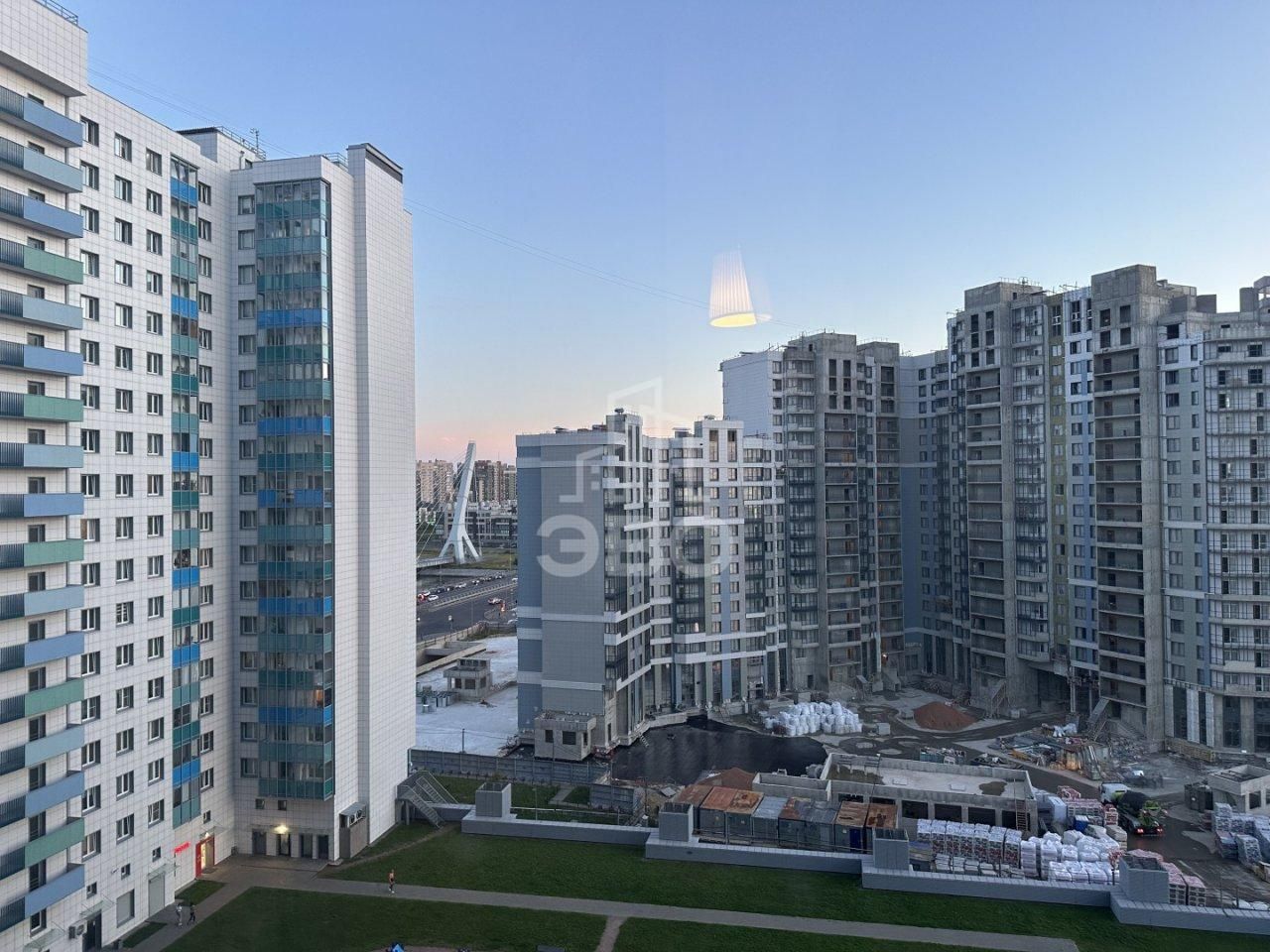 однокомнатная квартира в Санкт-Петербурге по адресу: Героев проспект, 27, к 1