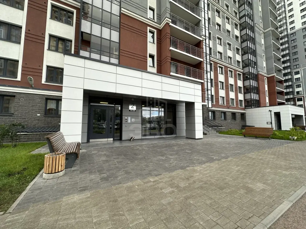 двухкомнатная квартира в Санкт-Петербурге по адресу: Дыбенко ул., 7, к 2, строение 1