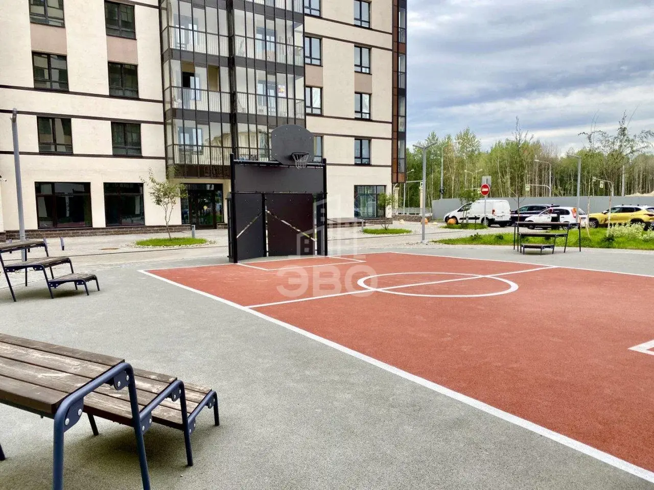 однокомнатная квартира в Санкт-Петербурге по адресу: Авиаконструкторов проспект, 61, строение 1
