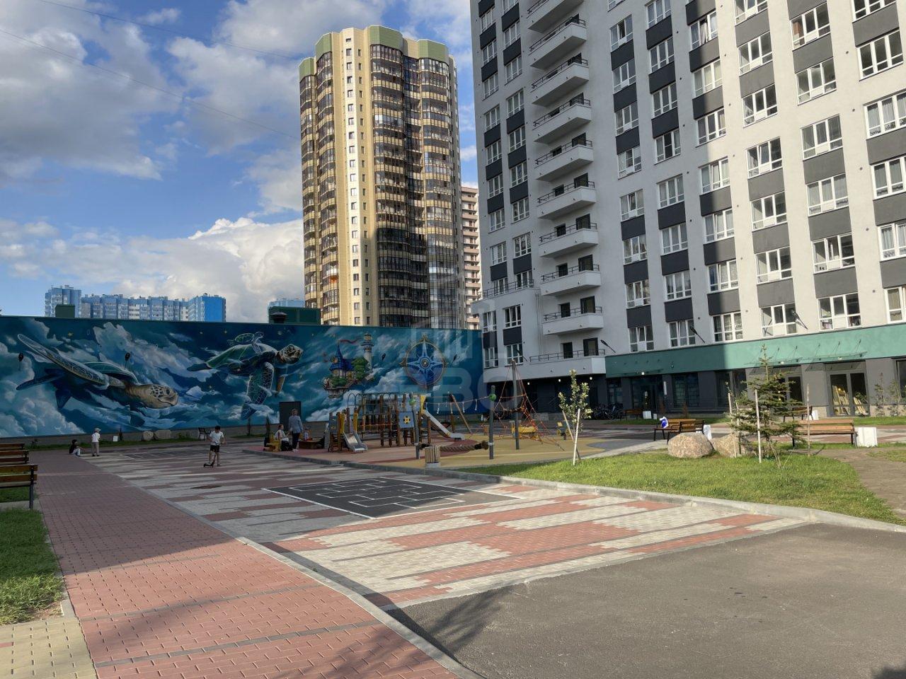 двухкомнатная квартира в Санкт-Петербурге по адресу: Брюлловская ул., 5, строение 1