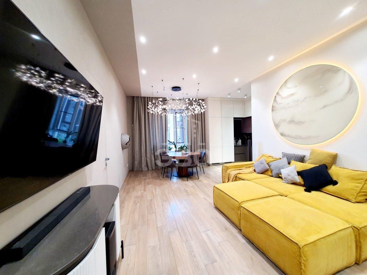 двухкомнатная квартира в Санкт-Петербурге по адресу: Петровский проспект, 5, строение 1