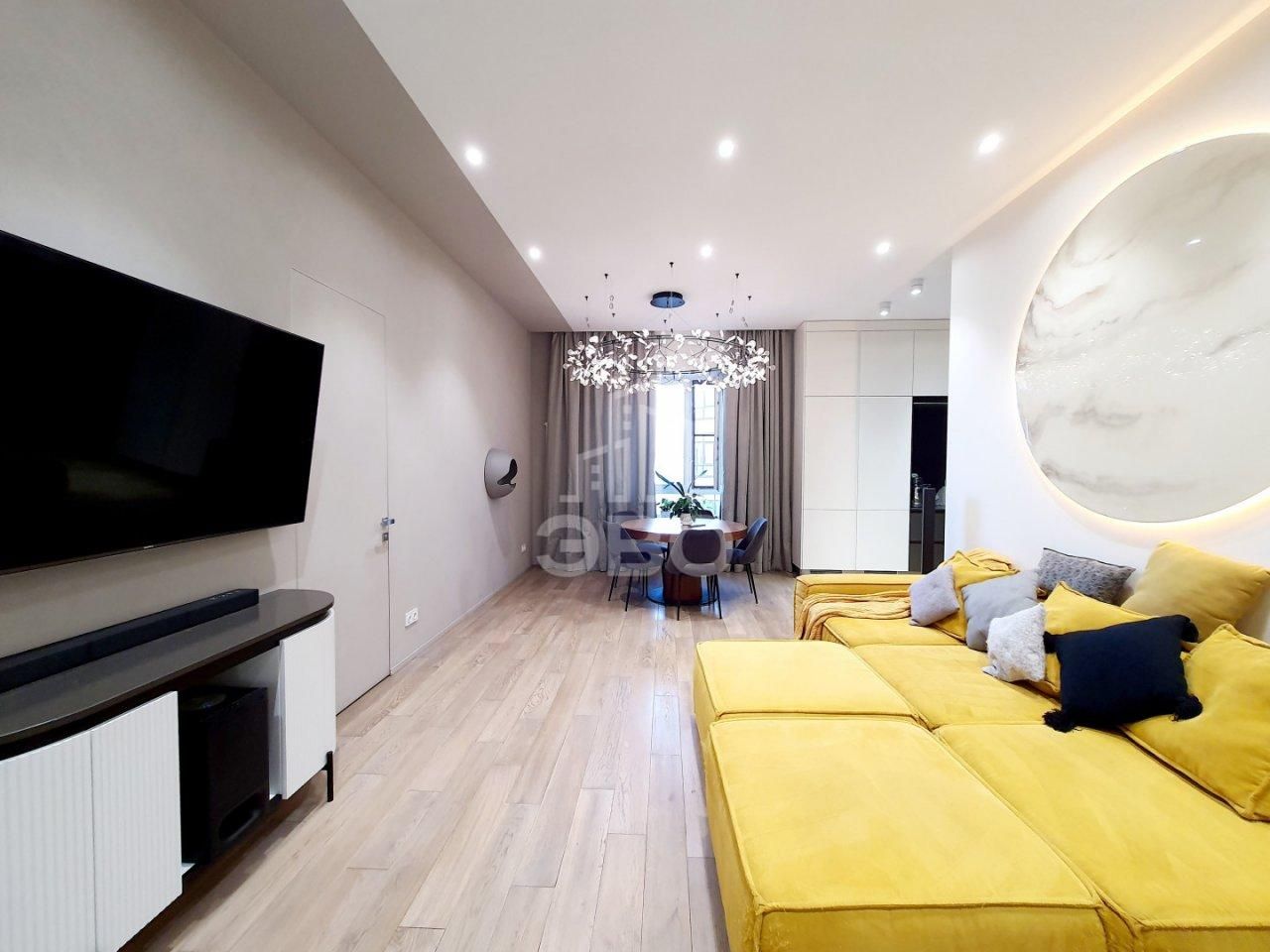 двухкомнатная квартира в Санкт-Петербурге по адресу: Петровский проспект, 5, строение 1