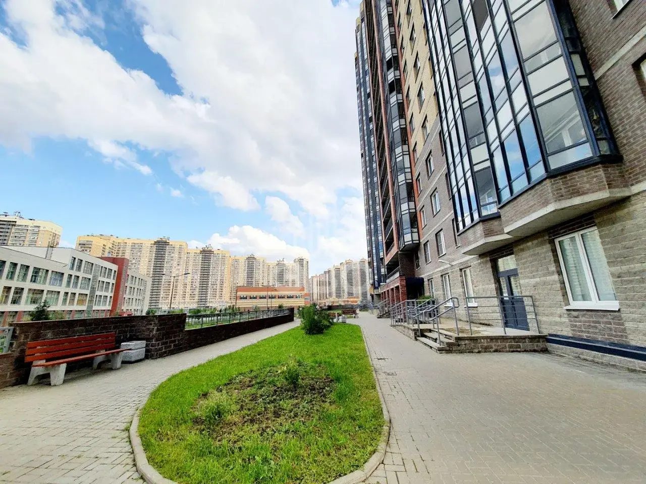 однокомнатная квартира в Санкт-Петербурге по адресу: Валерия Гаврилина ул., 13, к 1, строение 1