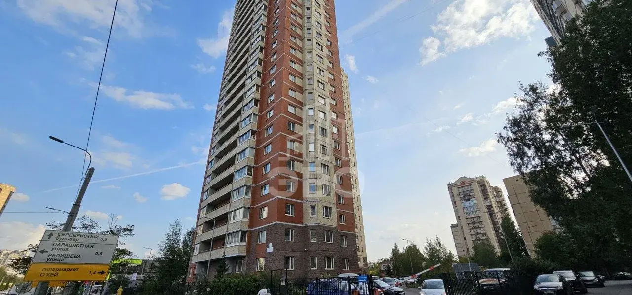 двухкомнатная квартира в Санкт-Петербурге по адресу: Королёва проспект, 20, к 1