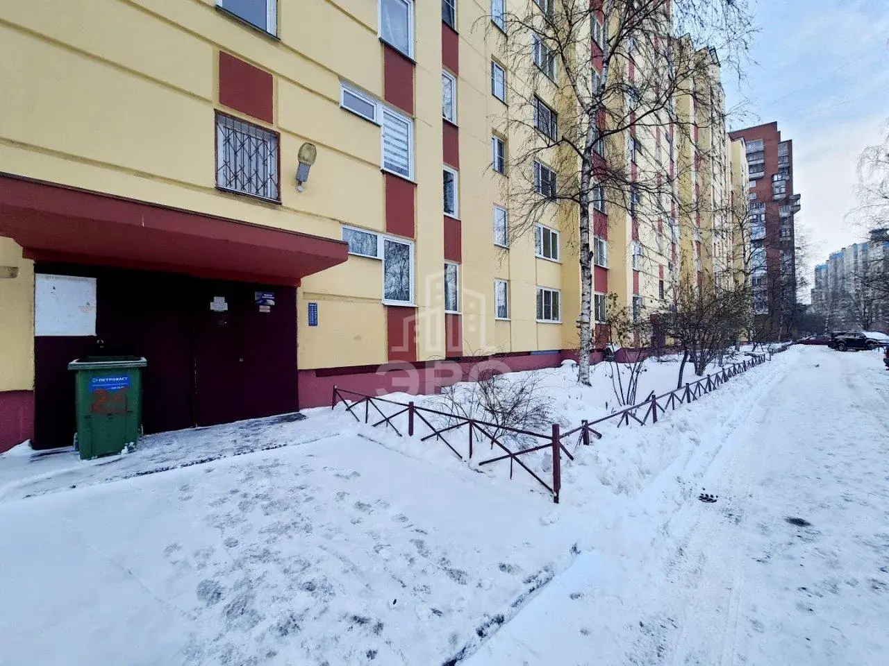 двухкомнатная квартира в Санкт-Петербурге по адресу: Коллонтай ул., 26