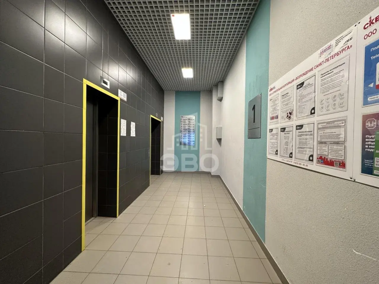 однокомнатная квартира в Санкт-Петербурге по адресу: Муринская дорога., 8, к 2, строение 1